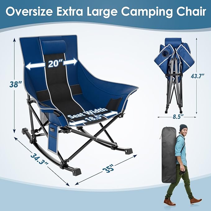 rocking camping chair