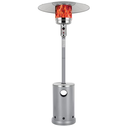 Patio Heater With Wheels