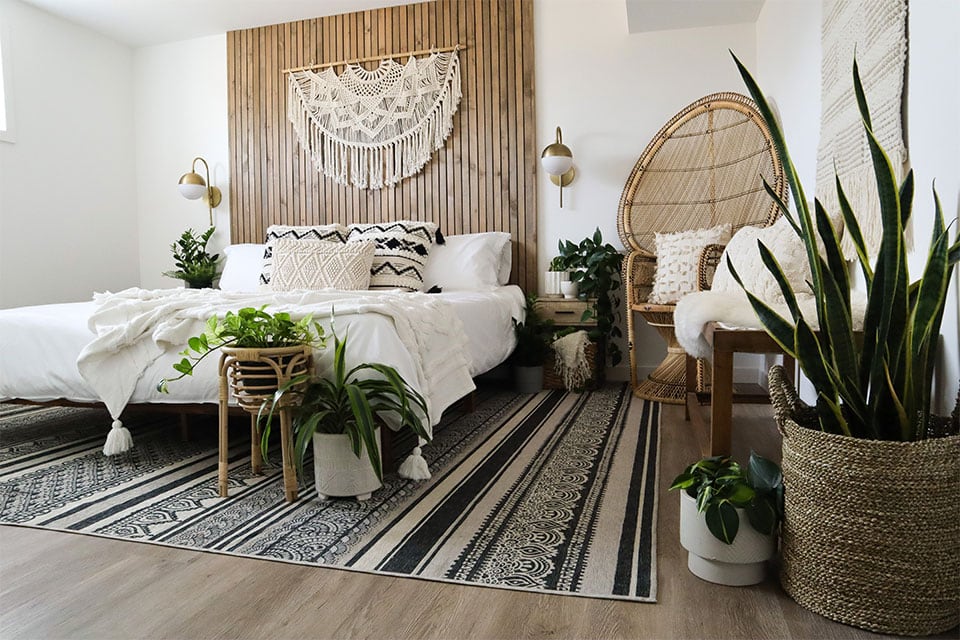 Modern Bohemian Bedroom Decor