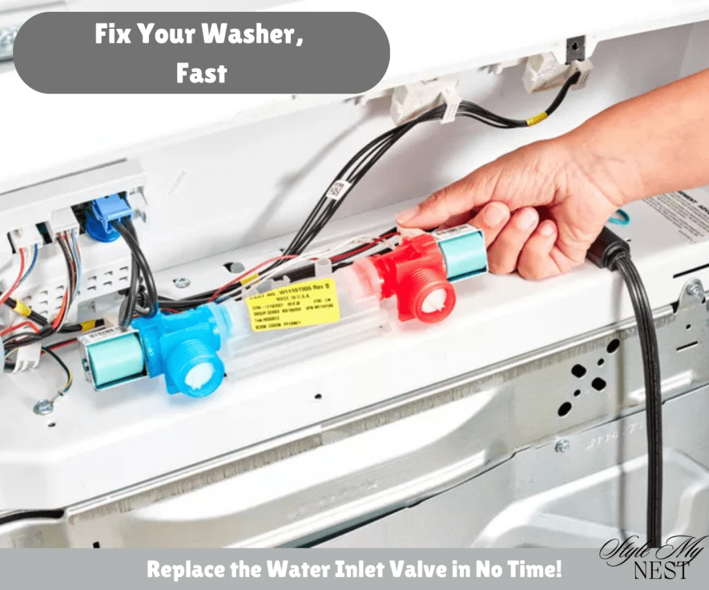 How to Replace a Washing Machine Water Inlet Valve