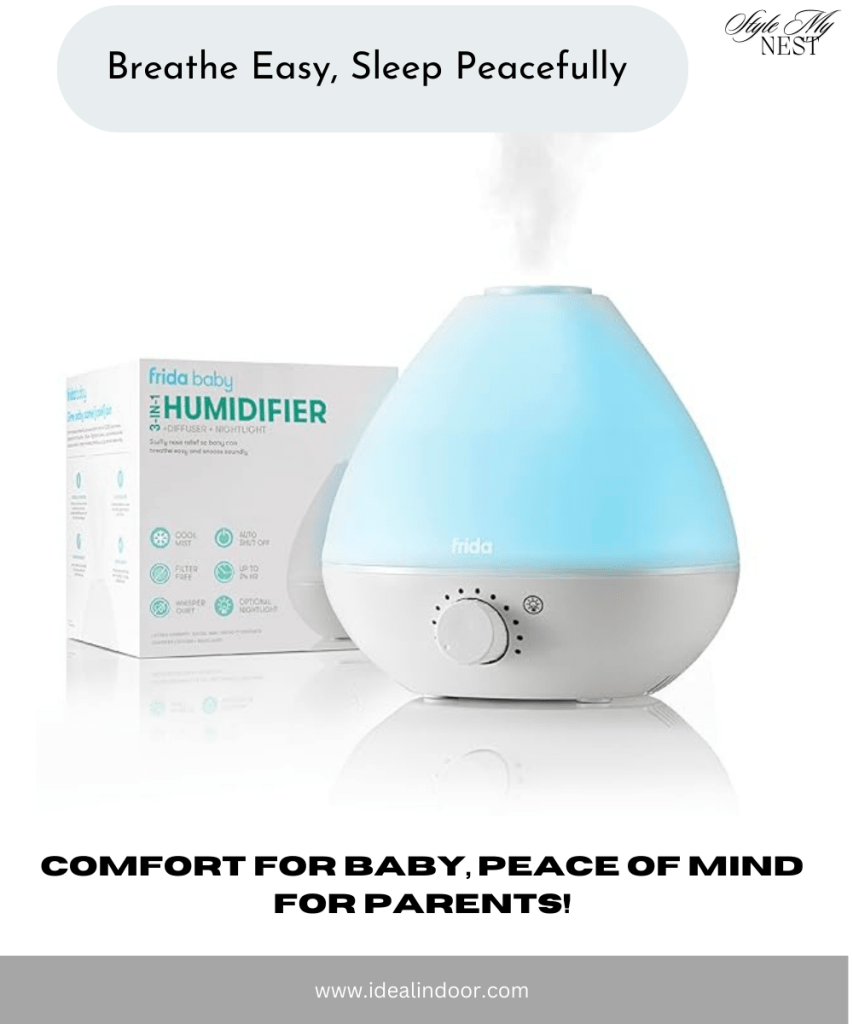 Frida Baby 3-in-1 Cool Mist Humidifier Review: Best Humidifier for Baby